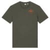 Olive green crewneck with chest badge