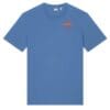 Light blue tee with diamond chest emblem