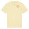 Butter-colored tee with chest diamond logo